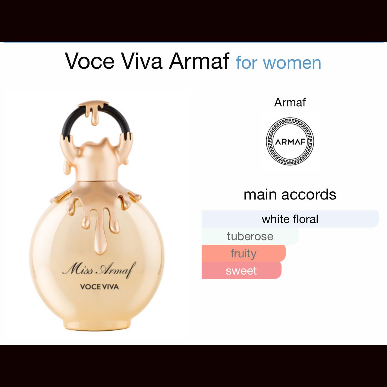 Miss Armaf Voce Viva