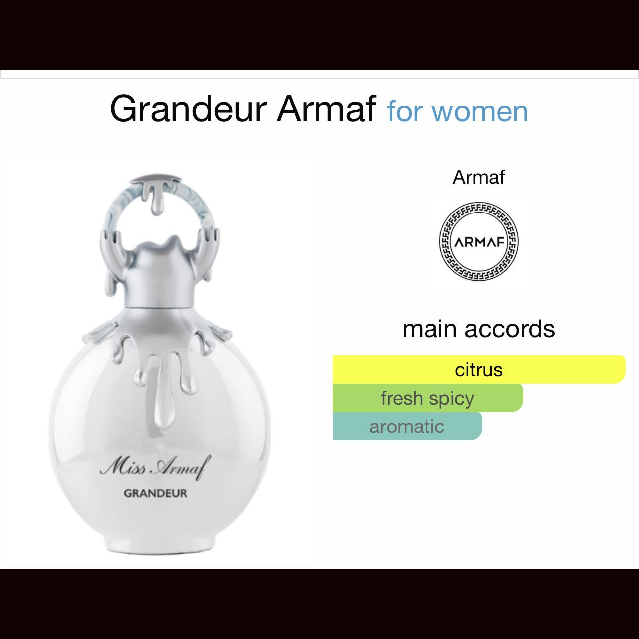 Miss Armaf Grandeur
