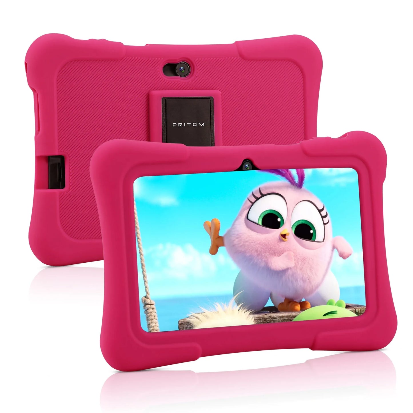 Kids Tablet,  7 Inch Kids Tablet Quad Core Android 10 32GB WiFi Bluetooth Educational Software Installed