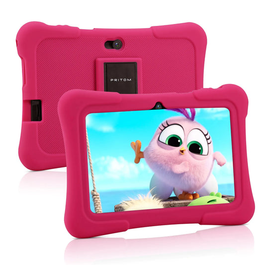Kids Tablet,  7 Inch Kids Tablet Quad Core Android 10 32GB WiFi Bluetooth Educational Software Installed