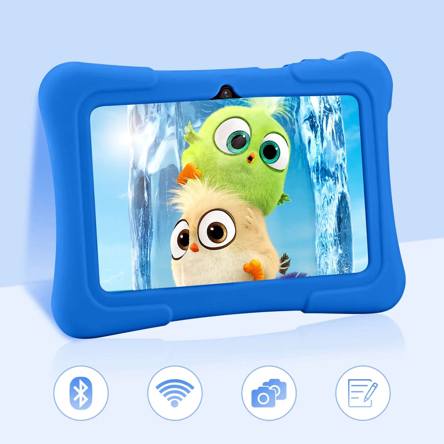 Kids Tablet,  7 Inch Kids Tablet Quad Core Android 10 32GB WiFi Bluetooth Educational Software Installed